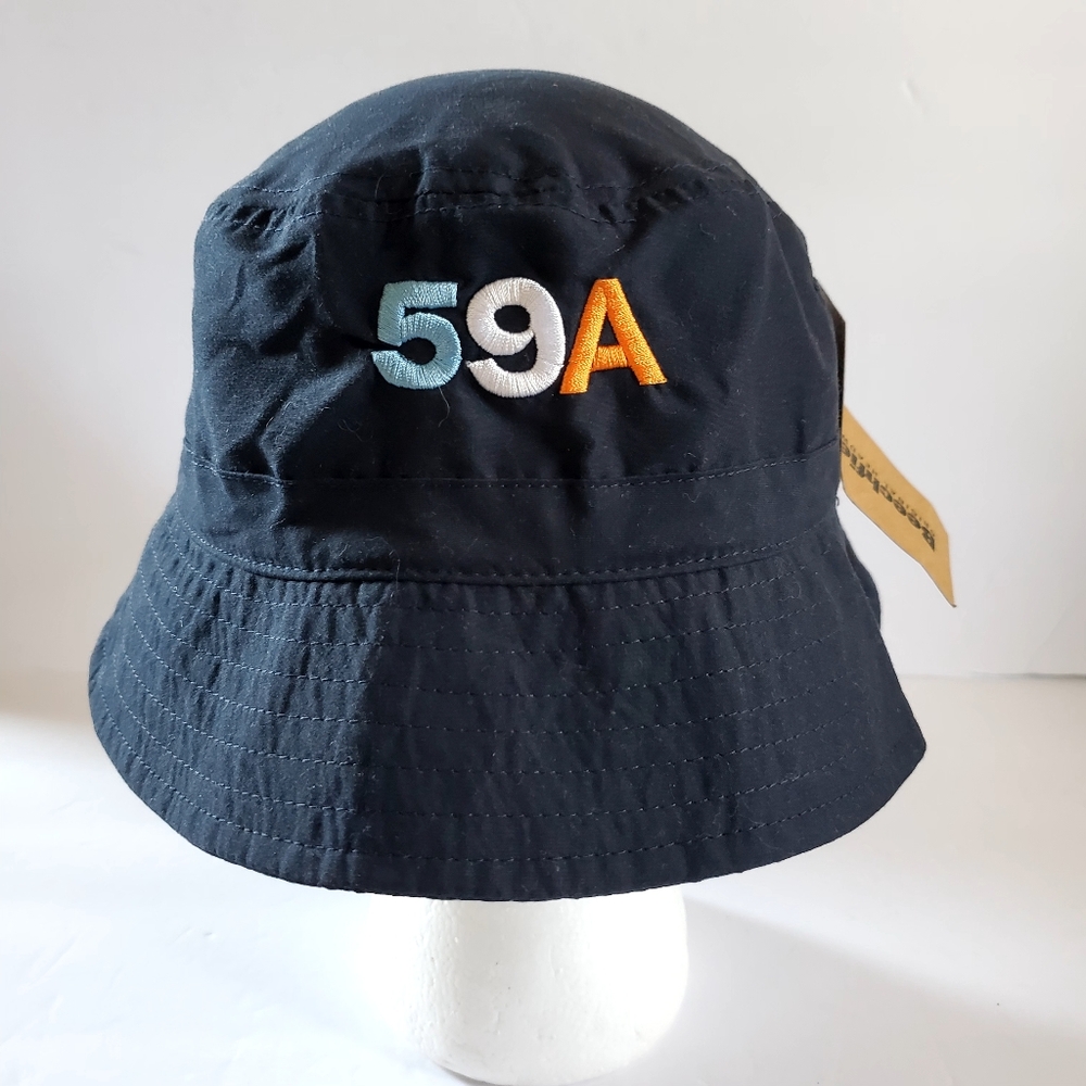 NWT Beechfield Dark Blue Bucket Hat Size S/M